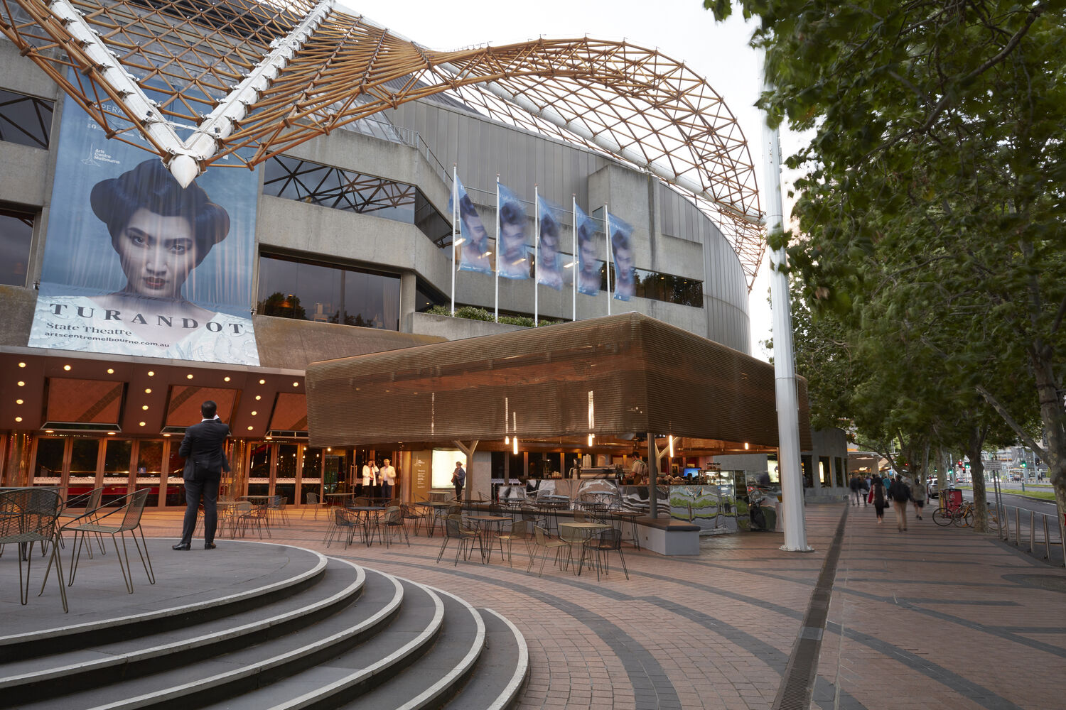 Arts Centre Melbourne Cafe Winning Design